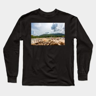 Shek O Beach - Hong Kong - A Day At The Beach Long Sleeve T-Shirt